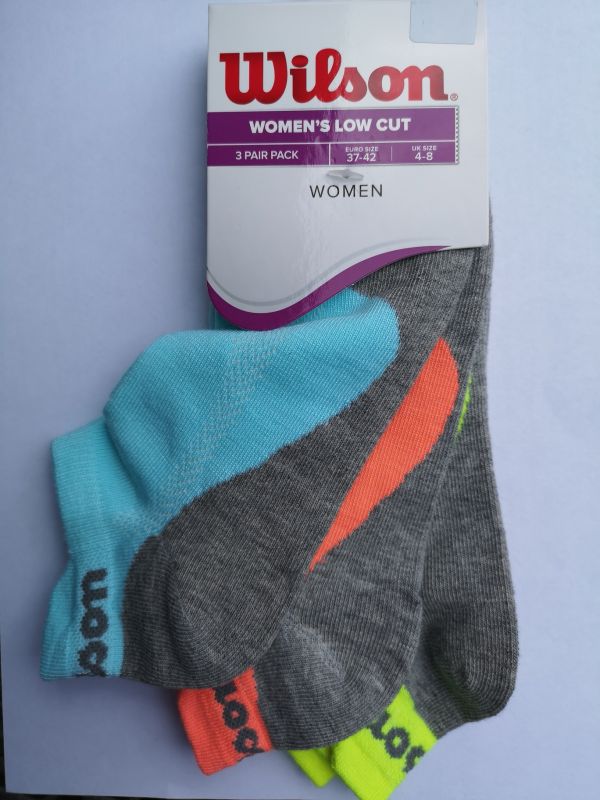 Wilson Ladies 3pk Low Cut